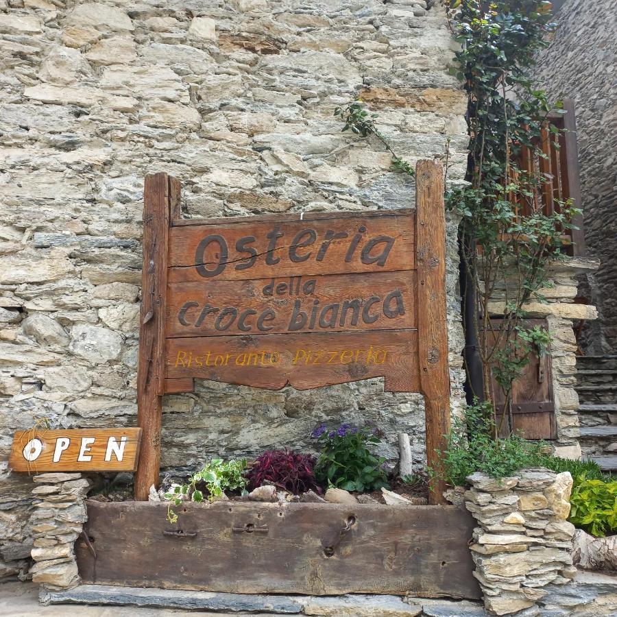 Albergo Diffuso La Marmu Osteria Della Croce Bianca Marmora Extérieur photo